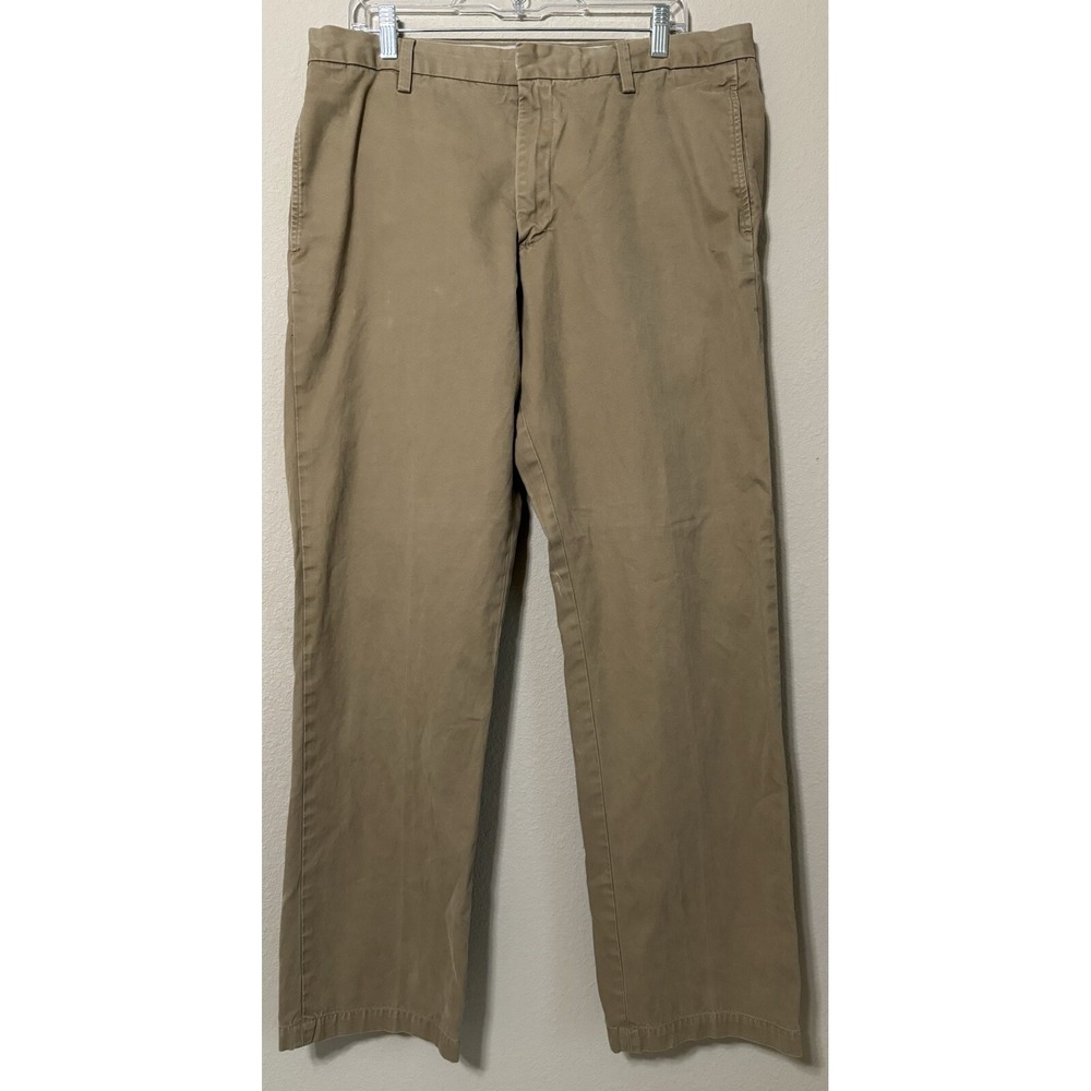 Vintage Banana Republic Men's Gavin Chino Pants *Fits 34x31 Tan Preppy